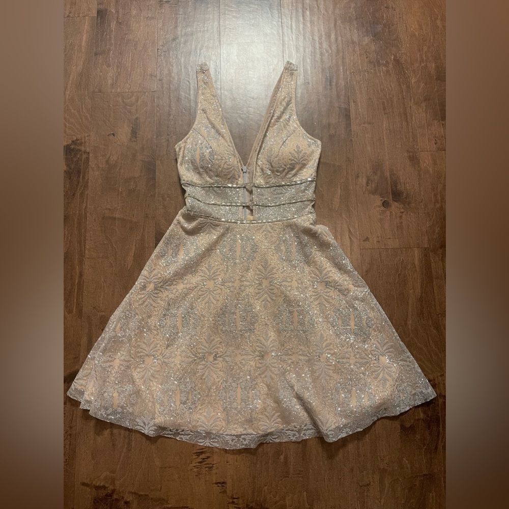 Stunning NWOT GB sparkly mini dress